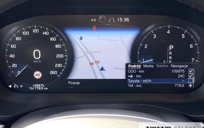 Volvo XC 60 cena 159900 przebieg: 109975, rok produkcji 2019 z Toruń małe 596